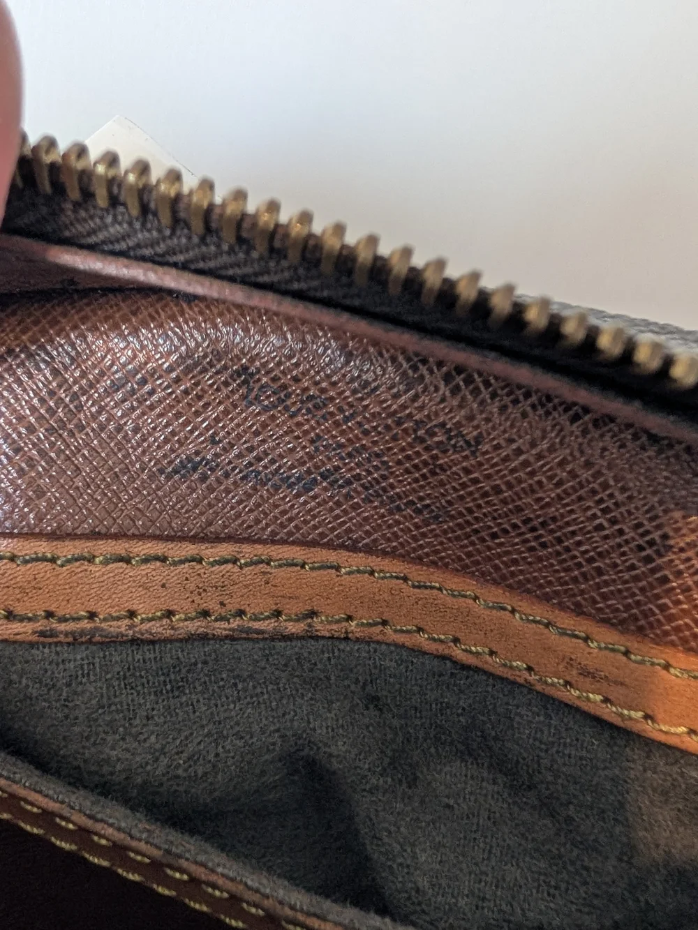 Louis Vuitton Blois Brown Monogram Crossbody Bag